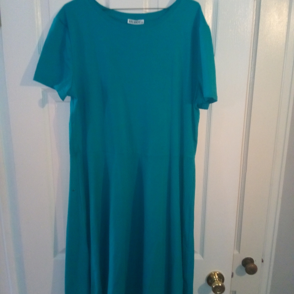 Turquoise dress